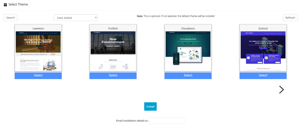 Passo a passo da instalação WP